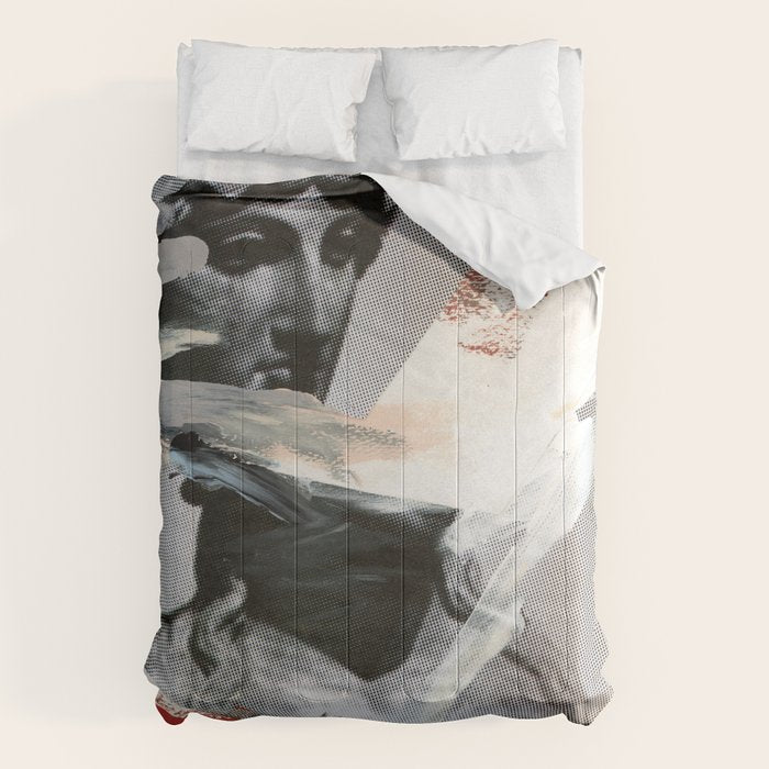Untitled (Painted Composition 4) Comforter Gallery Image 6