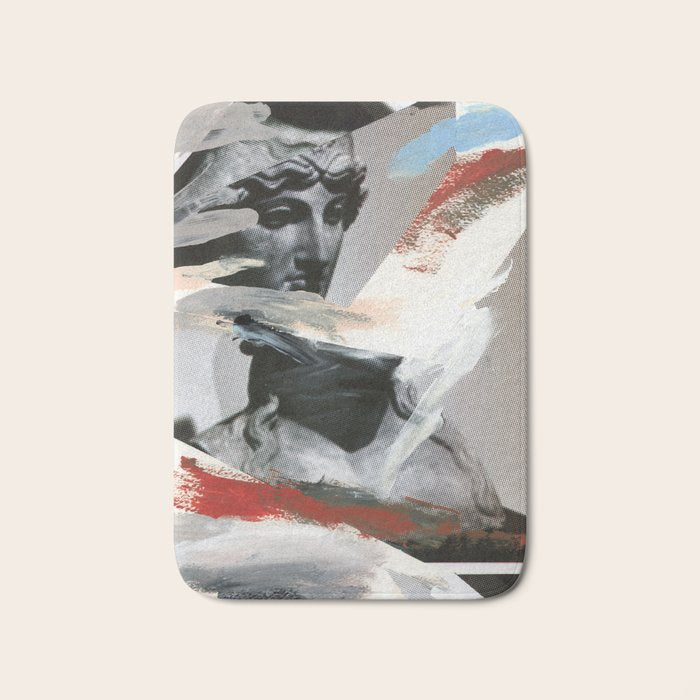 Untitled (Painted Composition 4) Bath Mat Gallery Image 1