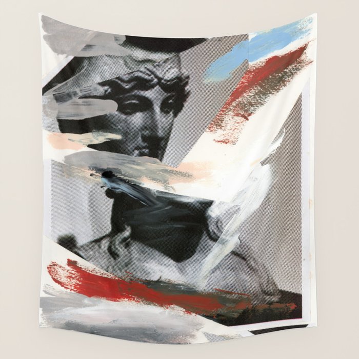 Untitled (Painted Composition 4) Wall Tapestry Gallery Image 1