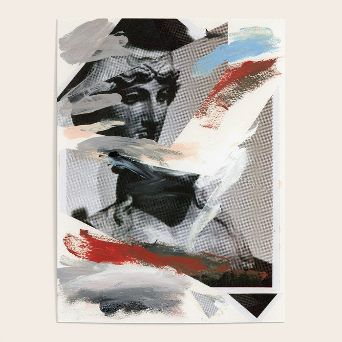 Untitled (Painted Composition 4) Poster Gallery Image 1