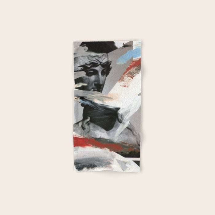 Untitled (Painted Composition 4) Bath Towel Gallery Image 1