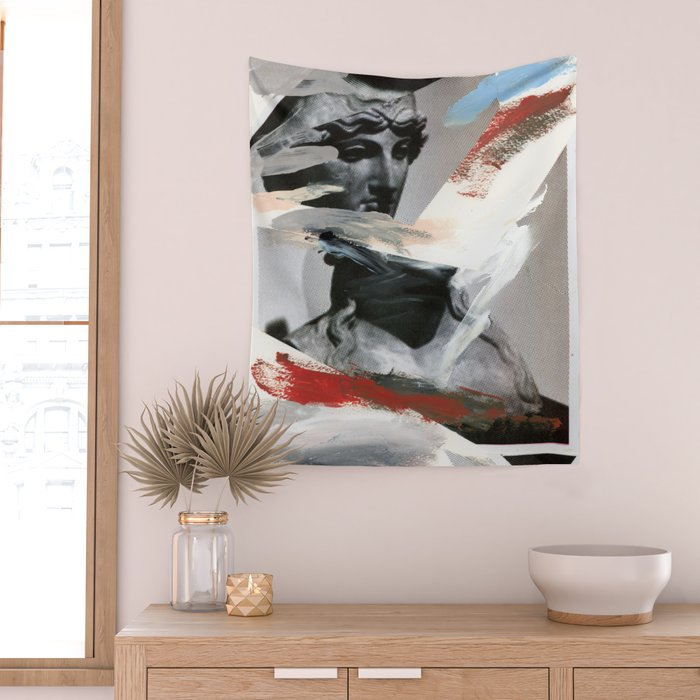 Untitled (Painted Composition 4) Wall Tapestry Gallery Image 2
