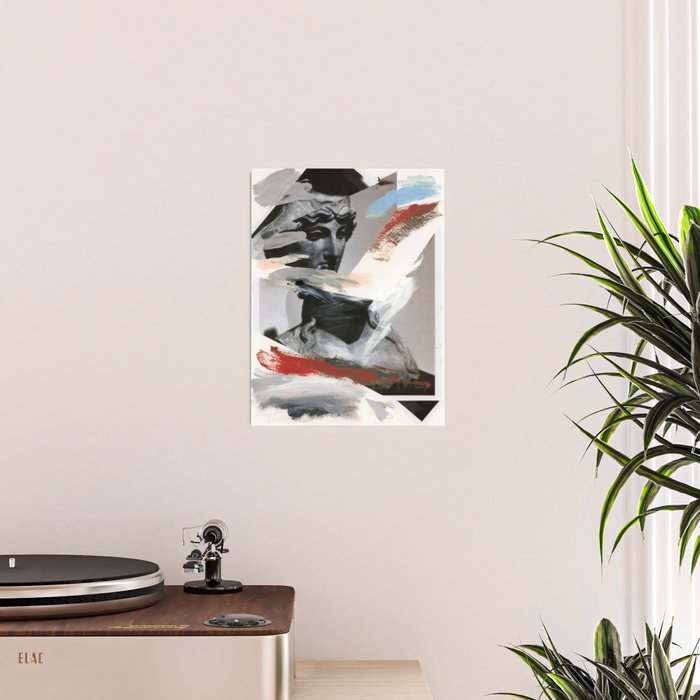 Untitled (Painted Composition 4) Poster Gallery Image 2
