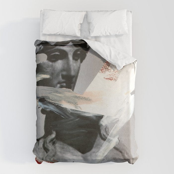 Untitled (Painted Composition 4) Duvet Cover Gallery Image 6
