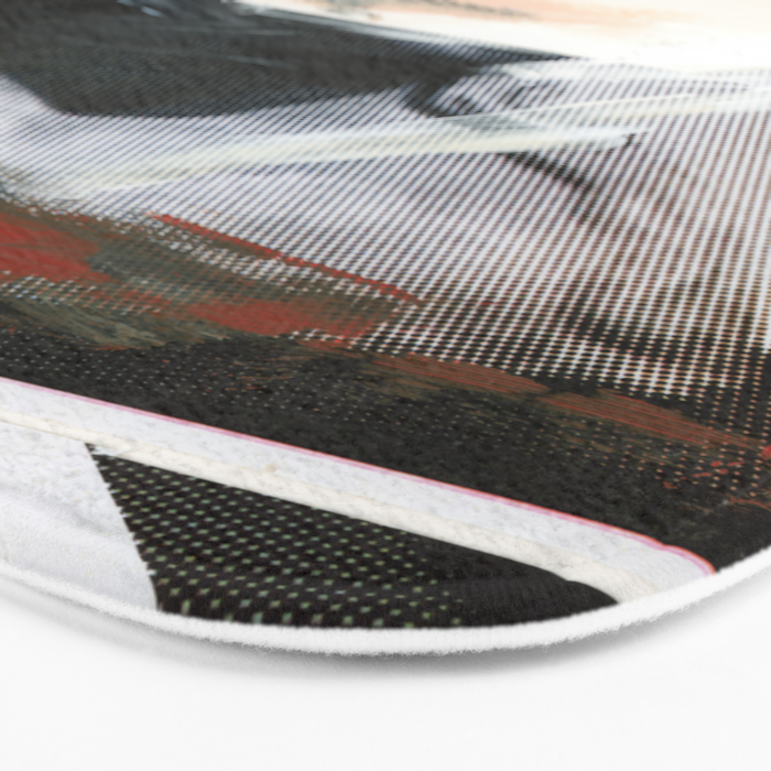 Untitled (Painted Composition 4) Bath Mat Gallery Image 3