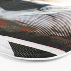 Untitled (Painted Composition 4) Bath Mat Gallery Image 3