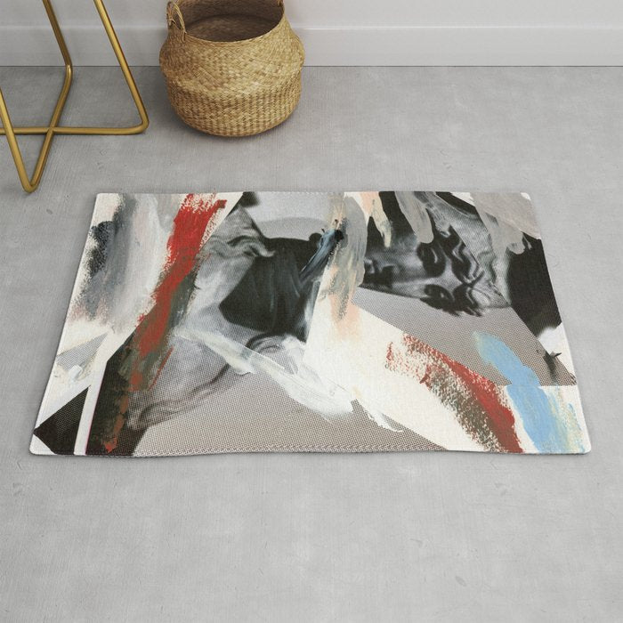 Untitled (Painted Composition 4) Rug Gallery Image 1