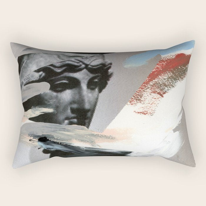Untitled (Painted Composition 4) Rectangular Pillow Gallery Image 2