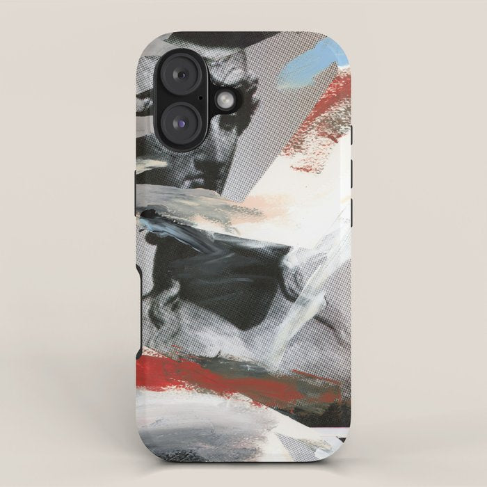 Untitled (Painted Composition 4) iPhone Case Gallery Image 1