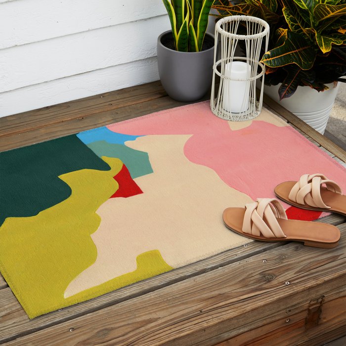 Monumental Mapping Outdoor Rug Gallery Image 2