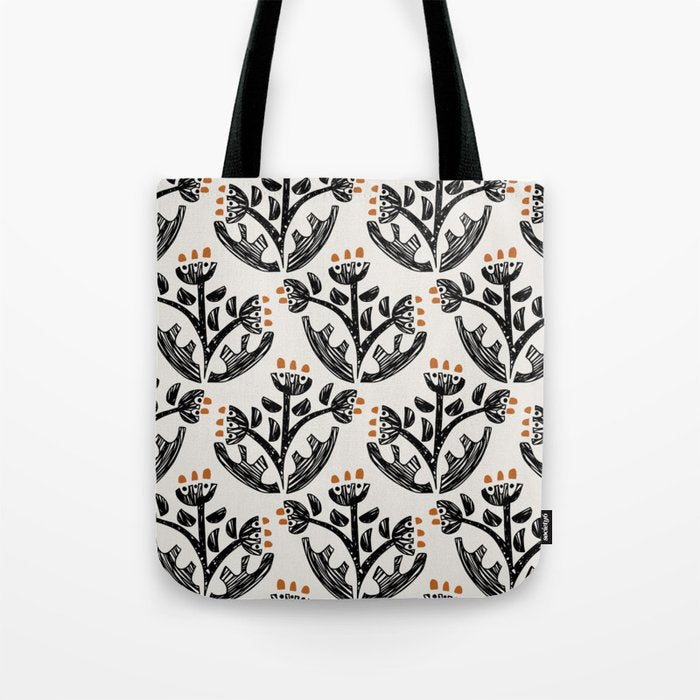 Black Forest flowers Tote Bag Gallery Image 1