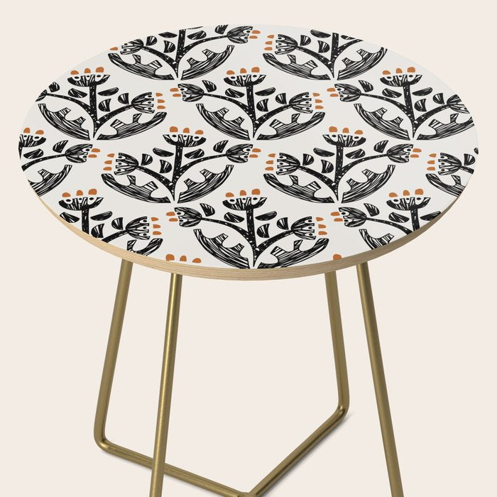 Black Forest flowers Side Table Gallery Image 2