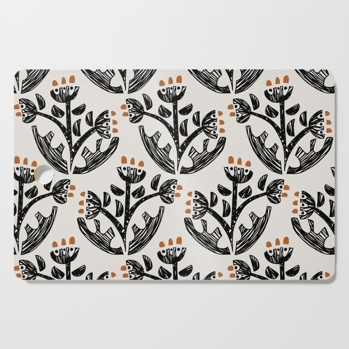 Black Forest flowers Cutting Board Gallery Image 1