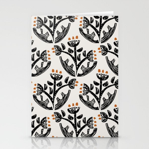 Black Forest flowers Stationery Card Gallery Image 2