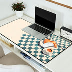 Morning Croissants and Coffee Bliss Desk Mat Gallery Image 2