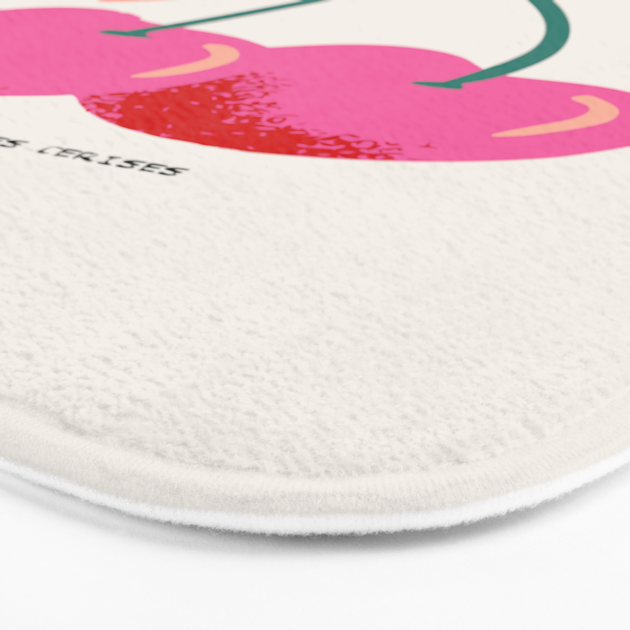 Ce ne sont pas des cerises Bath Mat Gallery Image 3