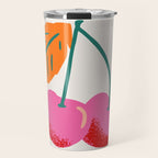 Ce ne sont pas des cerises Travel Mug Gallery Image 1