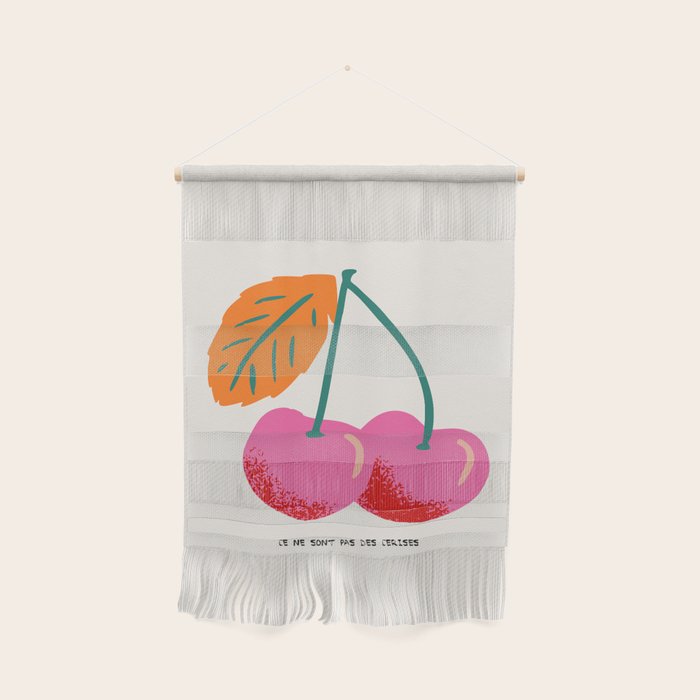 Ce ne sont pas des cerises Wall Hanging Gallery Image 1