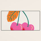 Ce ne sont pas des cerises Desk Mat Gallery Image 3