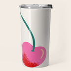 Ce ne sont pas des cerises Travel Mug Gallery Image 2