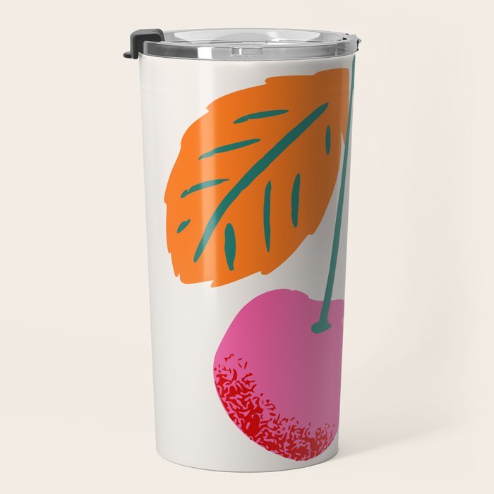 Ce ne sont pas des cerises Travel Mug Gallery Image 3