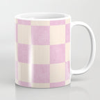 CHECKER - 001 - Rose Quartz Coffee Mug Gallery Image 1