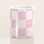 CHECKER - 001 - Rose Quartz Coffee Mug Gallery Image 4