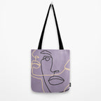 Abstract Face 6/1 Tote Bag Gallery Image 2