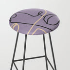 Abstract Face 6/1 Stool Gallery Image 2