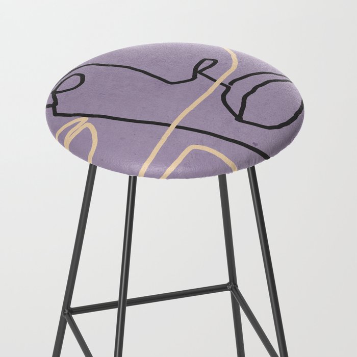 Abstract Face 6/1 Stool Gallery Image 2