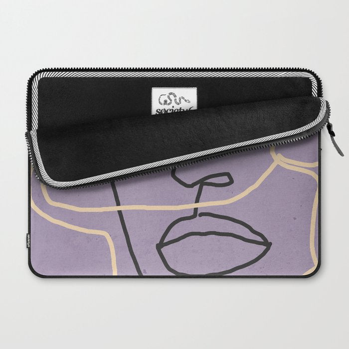 Abstract Face 6/1 Laptop Sleeve Gallery Image 2