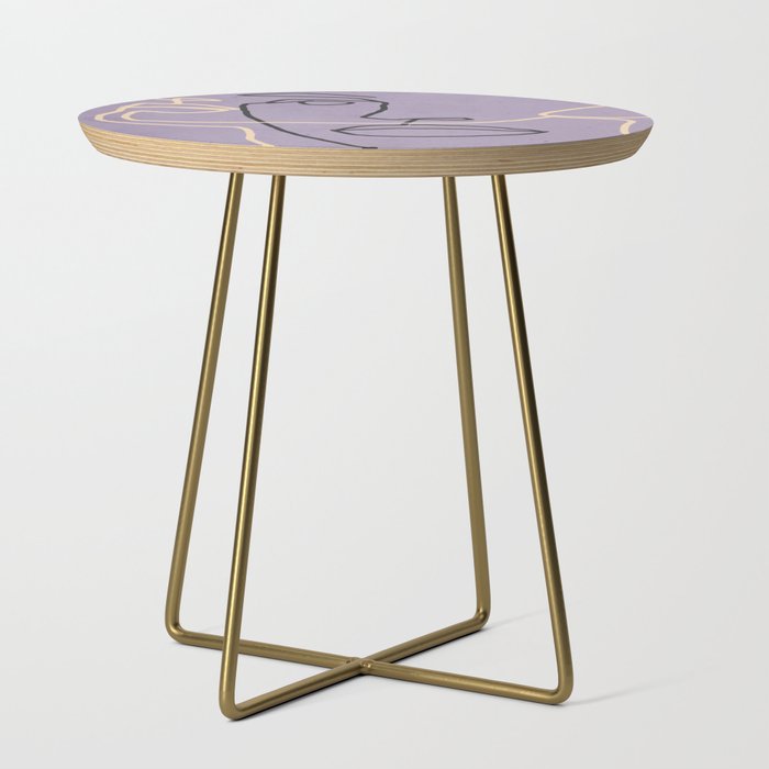 Abstract Face 6/1 Side Table Gallery Image 1