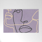 Abstract Face 6/1 Welcome Mat Gallery Image 1