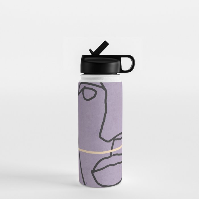 Abstract Face 6/1 Water Bottle Gallery Image 1