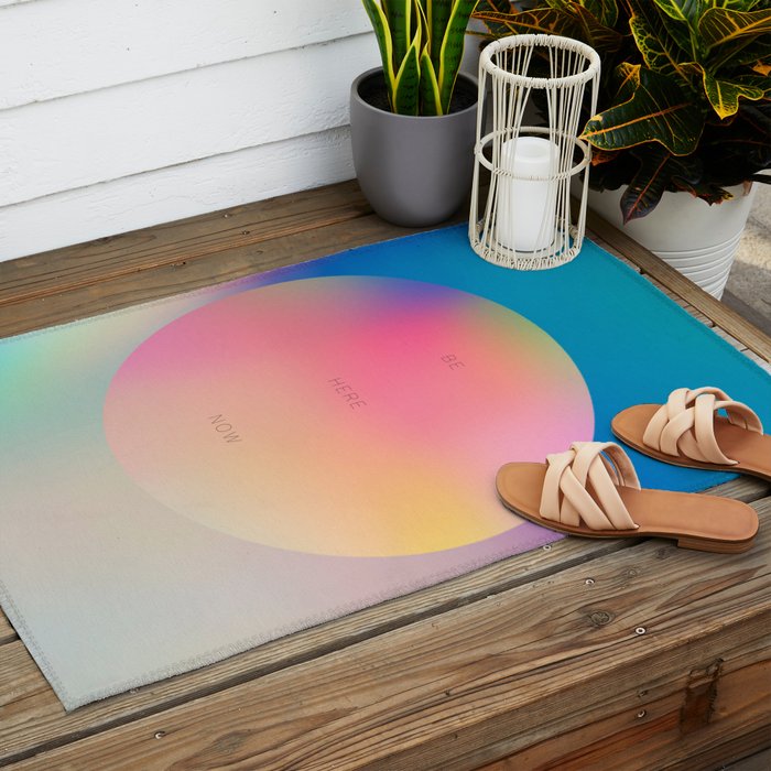 Be Here Now Gradients Outdoor Rug Gallery Image 2