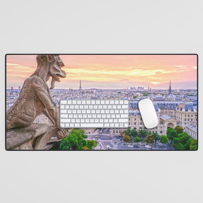Paris City Desk Mat Gallery Image 1