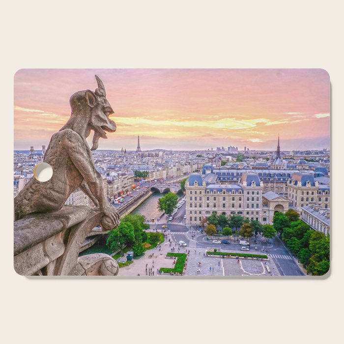 Paris City Cutting Board Gallery Image 1