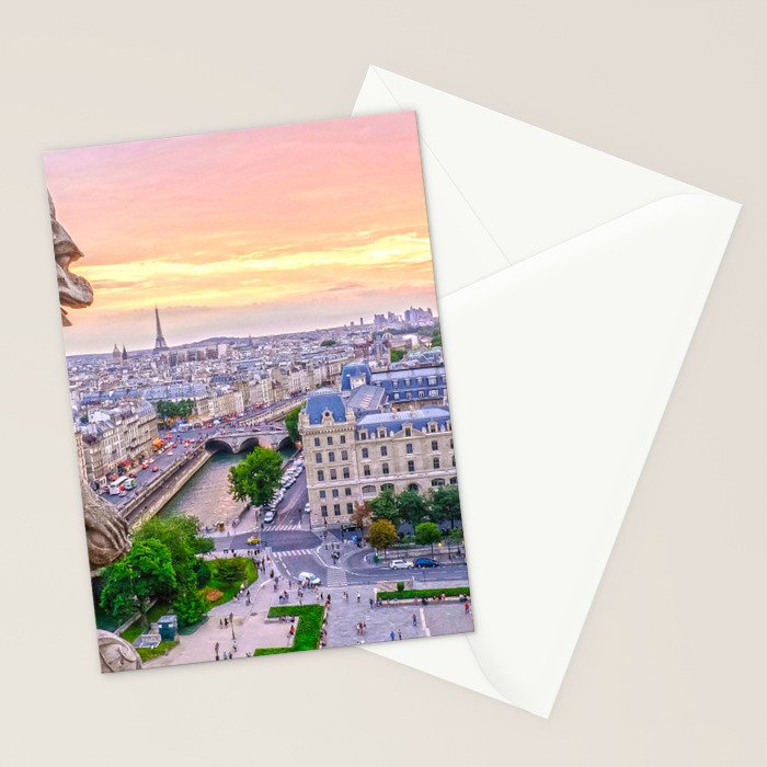 Paris City Stationery Card Gallery Image 2