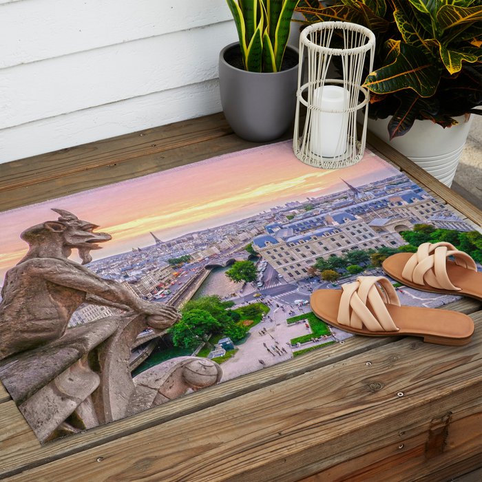 Paris City Outdoor Rug Gallery Image 2