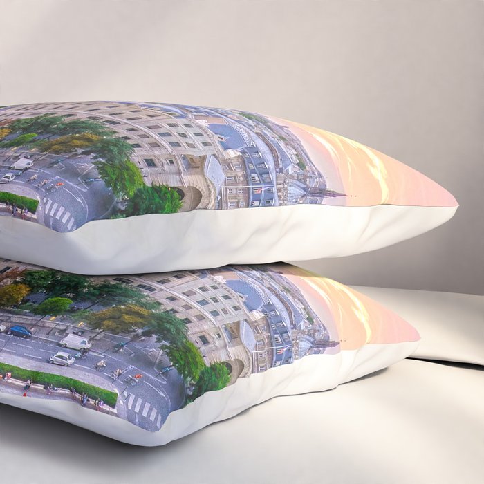 Paris City Pillow Sham Gallery Image 3
