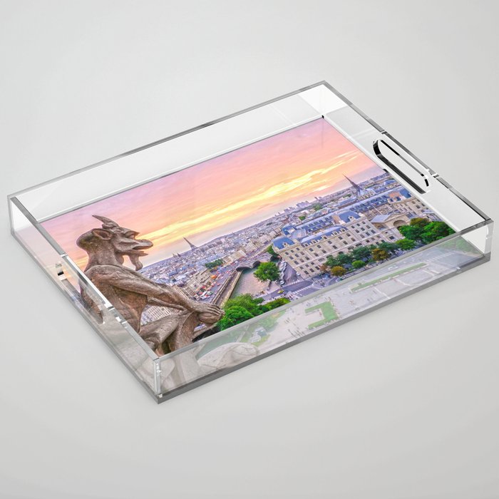 Paris City Acrylic Tray Gallery Image 1
