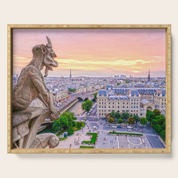Paris City Serving Tray Gallery Image 1