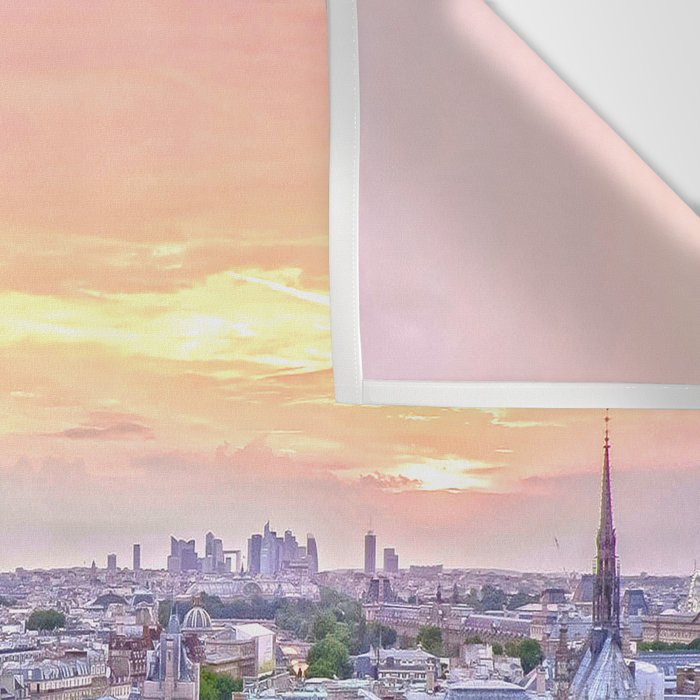 Paris City Wall Tapestry Gallery Image 3