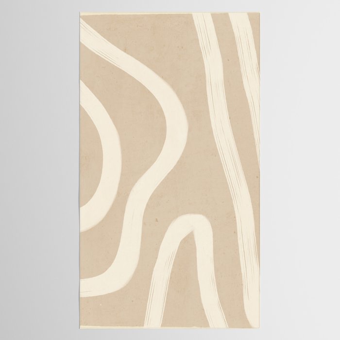 Minimal Abstract Lines 4 Tablecloth Gallery Image 2
