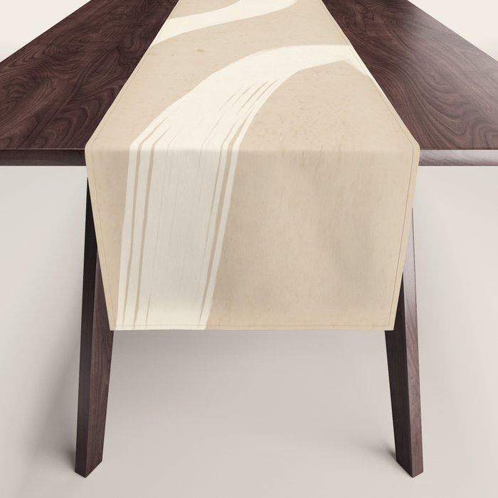 Minimal Abstract Lines 4 Table Runner Gallery Image 1
