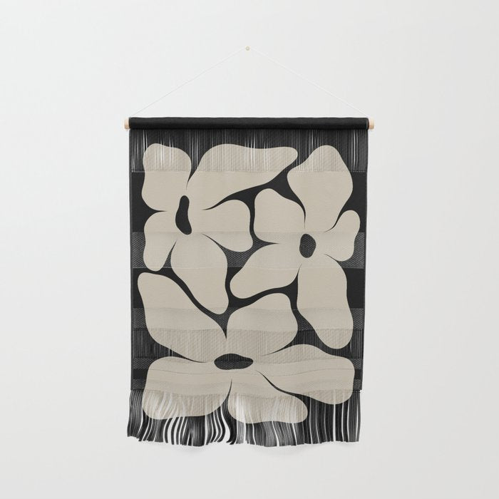 Vanilla Flower black Wall Hanging Gallery Image 1