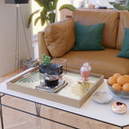 Retro Summer Daisies I Serving Tray Gallery Image 2