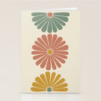 Retro Summer Daisies I Stationery Card Gallery Image 2