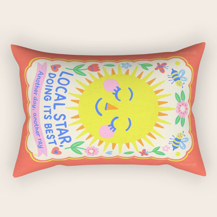 Local Star Doing Its Best Rectangular Pillow Gallery Image 2