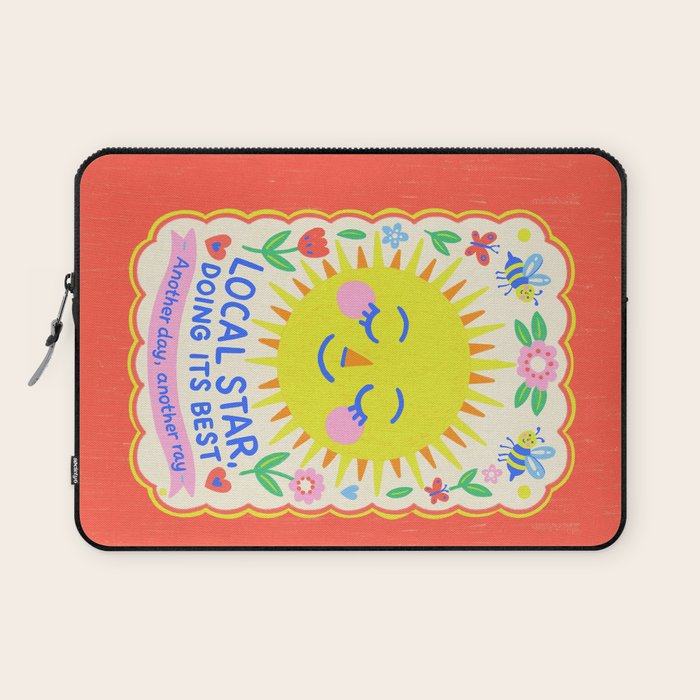 Local Star Doing Its Best Laptop Sleeve Gallery Image 1
